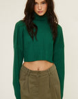 Snow Bunny Sweater- Pine