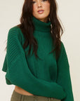 Snow Bunny Sweater- Pine