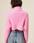 Snow Bunny Sweater- Pink