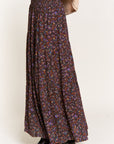 Dark Brown Maxi Skirt