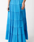 Maxi Skirt- Aqua