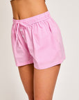 Pink Check Boxer Shorts
