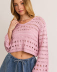 Tickled Pink Sweater