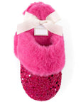 Sequin Slippers- Magenta